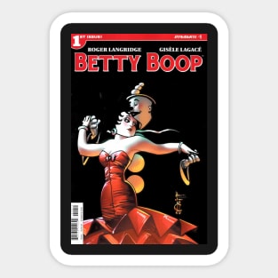 Cover #1 Betty Boop Sticker